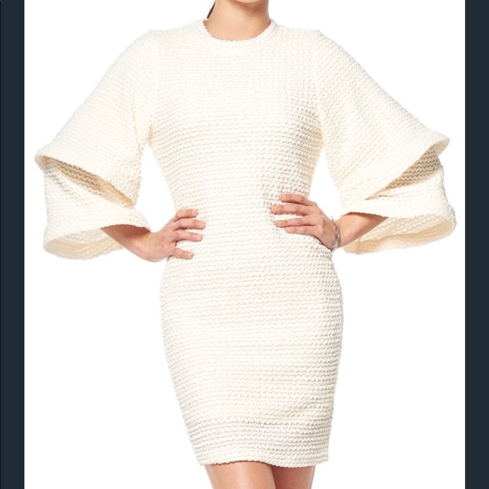 Bell sleeve dress